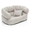 Juelle Astor Alcantara Dog Bed with Cushion, S–XXL view 1