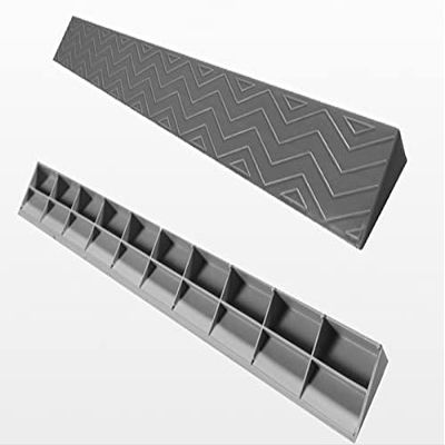 SUMBITOD Portable Threshold Ramp, Non-Slip Indoor Ramp for Sweeping Robots, Wheelchairs and Scooters, Gray, 100 × 5.5 × 12 cm