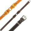 CopcoPet Heidi Dog Collar, 40–45 cm x 20 mm, Brown view 2