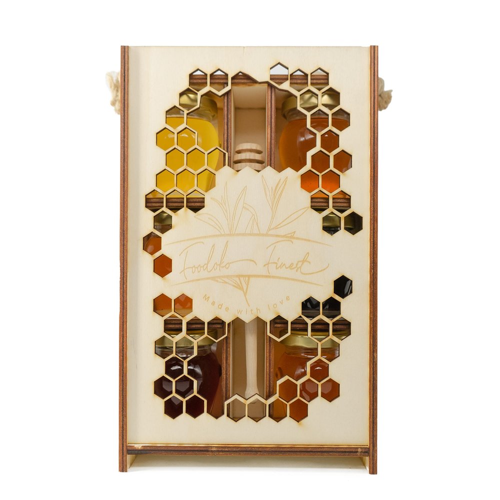 FOODOKO FINEST Honey Gift Set, 6 Varieties, 660 g