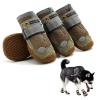 PJDDP Waterproof Dog Shoes, Khaki, Size 3 view 1