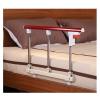 SHUDONGDEN Foldable Bed Rail Safety Guard for Adults, Fall Protection, Red view 1