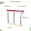 SHUDONGDEN Foldable Bed Rail Safety Guard for Adults, Fall Protection, Red view 4