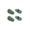Ceramic Screw-On Nose Pads for Nearsighted Glasses, Green, 2 Pairs view 1