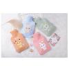LZHLMCL Hot Water Bottle, Winter Warm Water Bag with Flannel Rabbit Cover, 1,000 mL view 3