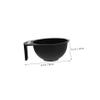 SOLUSTRE Plastic Hair Dye Bowls, 4-Piece Set with Handles, Black view 2