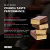 Weider Whey Wafer Protein Bar, 30% Protein, Chocolate-Coated, Low Sugar, 12 x 35 g, Chocolate view 4