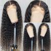 Caihuashopping 14–30 in Deep Wave Human Hair Lace Front Wigs for Women view 3