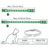 CAMAL Personalized Cat Collar with Heart Tag view 2