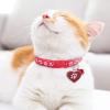 CAMAL Personalized Cat Collar with Heart Tag view 4