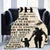 UOOYAA Plush Fleece Blanket, Personalized Gift for My Son from Dad, Inspirational Throw for Couch, Bed, or TV view 4