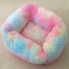 LETIAN Plush Square Pet Bed for Cats, Puppies, and Small to Medium Dogs view 1