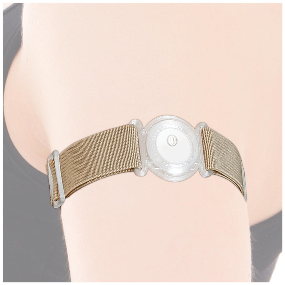 DiaBrothers Fixation Band for Freestyle Libre 3 Sensor, Waterproof & Flexible, Adjustable, Size M