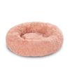 NIQIU Soft Long-Plush Pet Bed, Fairy Pink, S-50 cm view 1