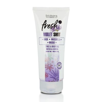 SALERM Biokera Fresh Violet Shot Mask, 200 ml