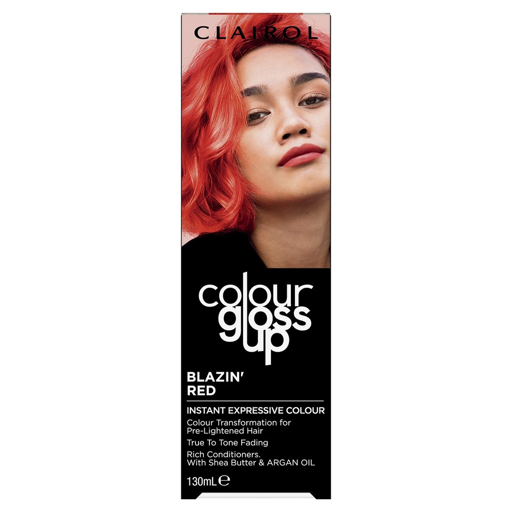 Clairol Color Gloss Up Conditioner, Blazin' Red, 130 ml