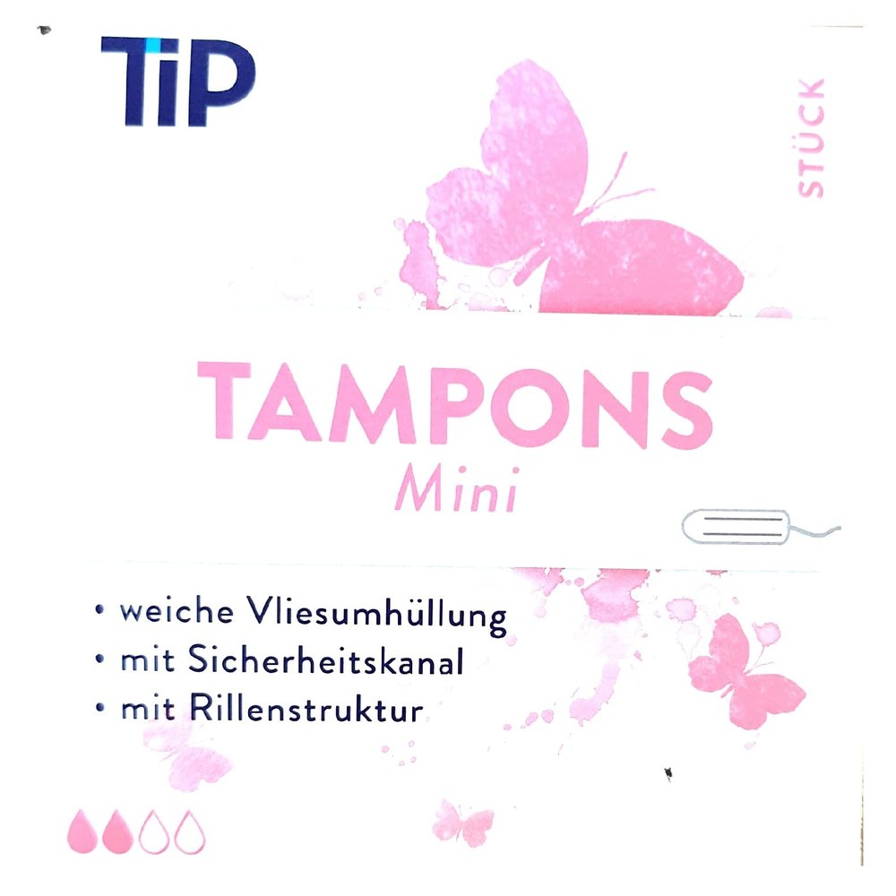 Mini Tampons - TIP - 64 Count