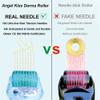 Angel Kiss Derma Roller – 192 Genuine Titanium Needles, 0.25 mm, Face & Body view 2