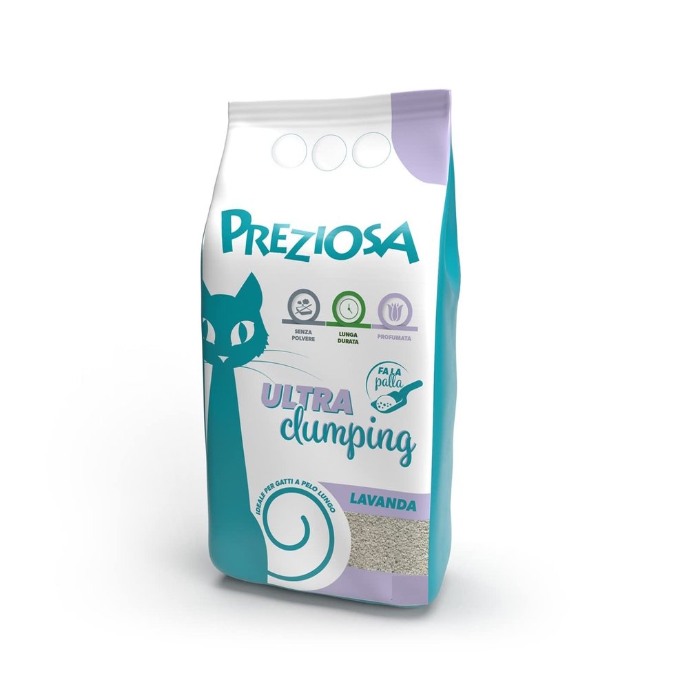 Preziosa White Fine Bentonite Super Binder - 10 L Pack - Lavender
