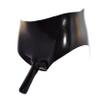 Rubberfashion Latex Slip, Black, 0.4 mm, XL view 1