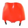 Rubberfashion Latex Panty with 4 Garters, Red, 0.4 mm, Size M view 1