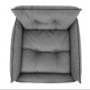 PillowPrim Quilted Dog Bed, Ekolen, L - 64 x 49 cm, Graphite view 2