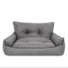 PillowPrim Quilted Dog Bed, Ekolen, L - 64 x 49 cm, Graphite view 3