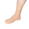 Rubberfashion Latex Toe Socks, Short, Ankle-Length, Skin Tone, 0.4 mm, L view 1