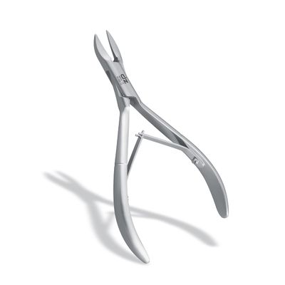 Diabetic Corner Nipper with Curved Cutting Edge, Stainless Steel