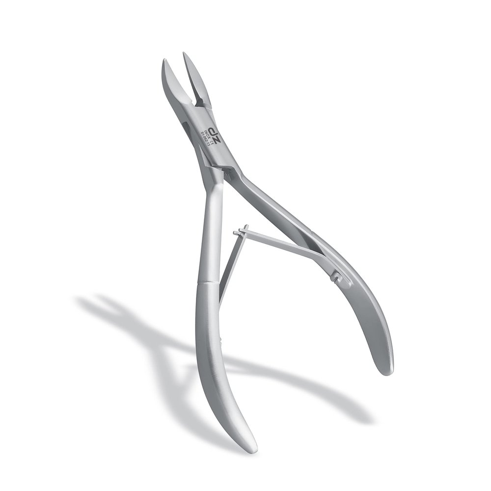 Diabetic Corner Nipper with Curved Cutting Edge, Stainless Steel