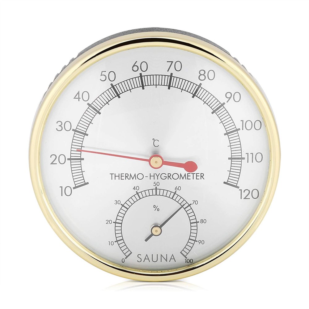 Kuuleyn Sauna Room Thermometer and Hygrometer