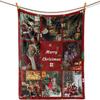 UOOYAA Personalized Photo Blanket, Custom Picture and Text Collage, Super Soft Fleece Blanket, Gift for Friends, Family, Babies and Pets, 8 Photos, 140 x 180 cm view 1