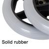 LIGUOYI 2-Pack Wheelchair Front Wheels, Solid Non-Slip Tires, 6/7/8 in view 4