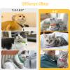 Taglory Reflective Cat Collar with Safety Release and Bell, 2-Pack Adjustable Collar for Cats and Kittens, 15-20cm Yellow view 4