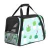 Pet Carrier Bag with Cactus Print, Soft-Sided, Foldable, Airline-Approved view 1
