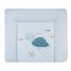 Julius Zöllner Softy Changing Mat 75 x 75 cm – Waterproof, Wipe-Clean – Made in Germany – OEKO-TEX Standard 100 – Sealife view 1