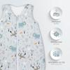 Julius Zöllner Smart Friends Baby All-Season Jersey Cotton Sleep Sack, Size 62 view 2