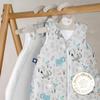 Julius Zöllner Smart Friends Baby All-Season Jersey Cotton Sleep Sack, Size 62 view 3
