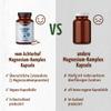 Magnesium Complex 180 Capsules | High-Dose | 219 mg Pure Magnesium per Daily Dose | High Bioavailability | Vegan | vom Achterhof view 4