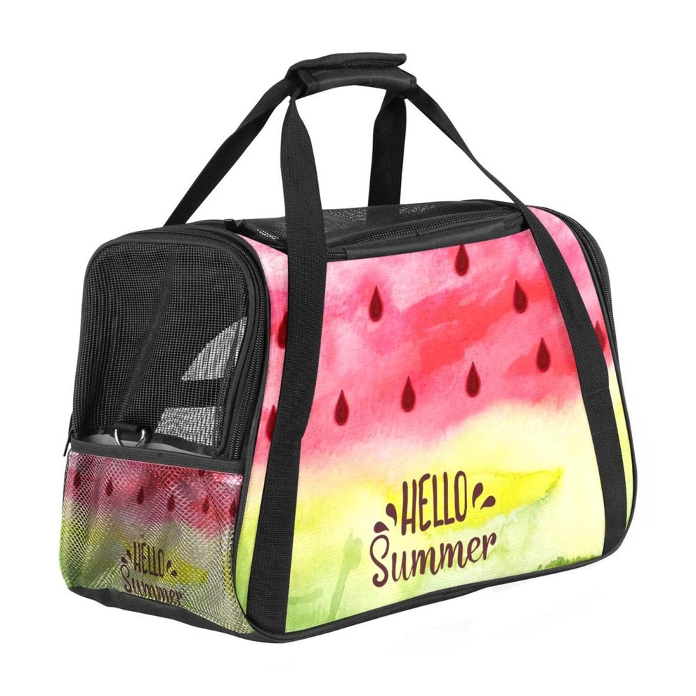 Hello Summer Watermelon Soft-Sided Pet Carrier