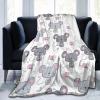 SE Baby Mouse Flannel Fleece Blanket, Soft Warm Blanket 150 x 125 cm view 1