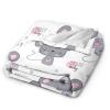SE Baby Mouse Flannel Fleece Blanket, Soft Warm Blanket 150 x 125 cm view 2