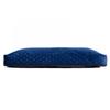 BOUTIQUE ZOO Exclusive Dog Bed | Memory Foam Cushion | Washable Faux Suede Mat | XXL 100 x 120 cm | Dark Blue (Velvet) view 3