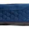 BOUTIQUE ZOO Exclusive Dog Bed | Memory Foam Cushion | Washable Faux Suede Mat | XXL 100 x 120 cm | Dark Blue (Velvet) view 4