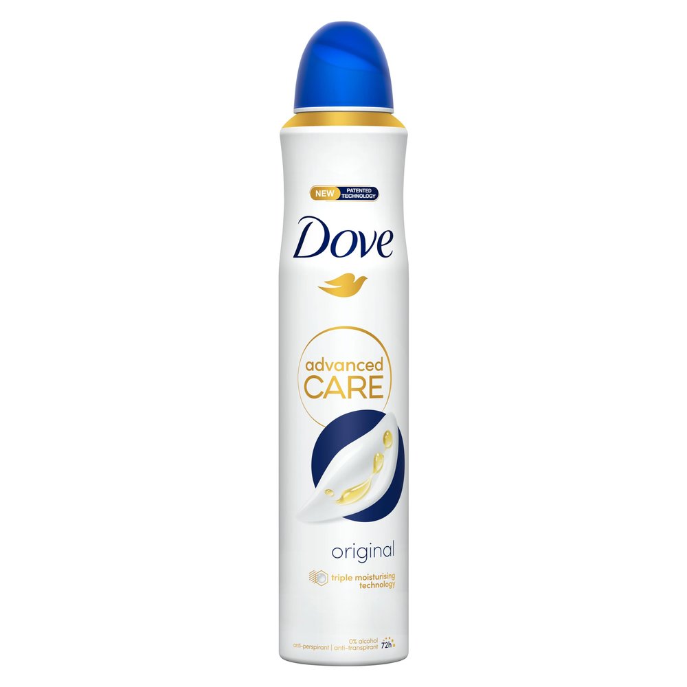 DOVE Deodorant for Daily Use, 200 ml, Ref. 1242210