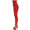 MCWJ 0.40 mm Latex Rubber Leggings with Front Zipper, Baby Pink, L view 3