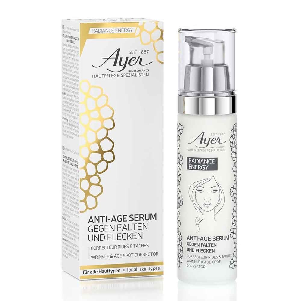 AYER Radiance Energy Wrinkle & Age Spot Corrector Serum, 50 ml