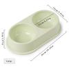 Elevated Double-Bowl Pet Feeder for Small Dogs and Cats view 2