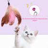 VIKSAUN 10-Piece Cat Wand Replacement Feather Attachments with Bells view 3