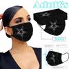MEIYOUMK 50-Pack Adult Face Coverings, Floral Pattern, 3-Layer Breathable Multifunctional Neck Gaiter view 2